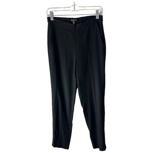 Eileen Fisher Pant Black Straight Leg Size XXS